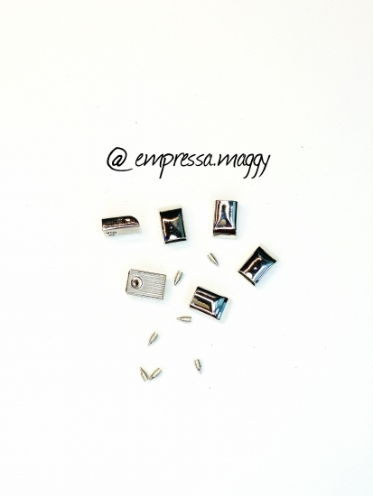 Reißverschluss Endstücke - 10 Stück